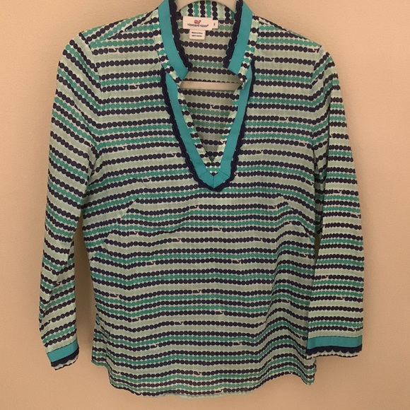 Vinyard Vines tunic top - Picture 1 of 6